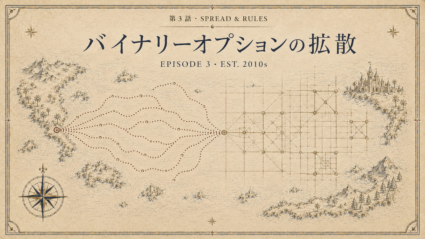 第3話 SPREAD & RULES ― 大西洋と太平洋を越えて広がった経路を描いた古地図イラスト
